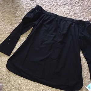 Off the shoulder shirt